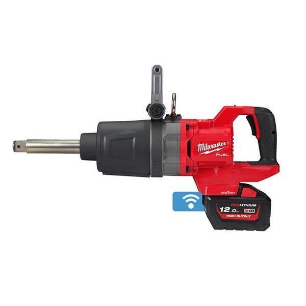 Гайковерт акумуляторний безщітковий 1'' MILWAUKEE, M18 ONEFHIWF1D-0C, 2711Нм, з кільцем (каркас, кейс) 4933471755 фото