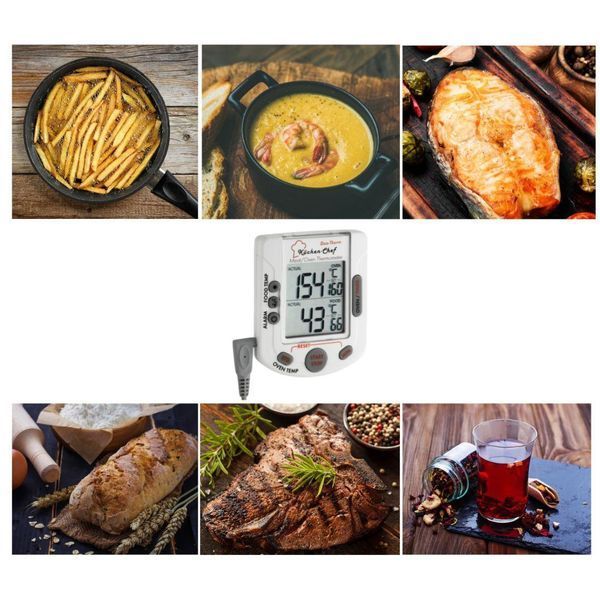 Кухонний термометр для духовки TFA &laquo;K&Uuml;CHEN-CHEF DUO-THERM&raquo; (141503) 141503 фото
