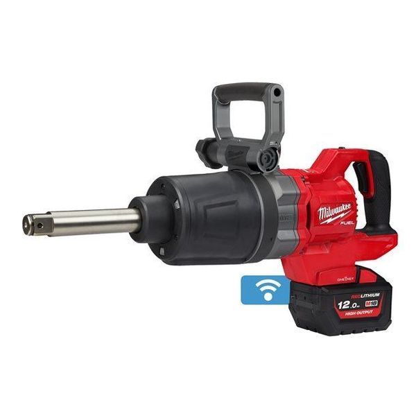 Гайковерт акумуляторний безщітковий 1'' MILWAUKEE, M18 ONEFHIWF1D-0C, 2711Нм, з кільцем (каркас, кейс) 4933471755 фото