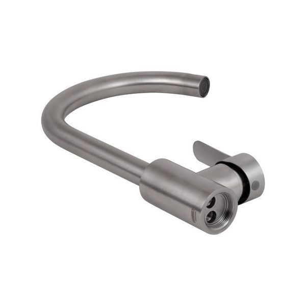 Змішувач для кухні U-образний Brinex Pure 015F U-образний Nickel BRIPUR015FNKL SD00053179 фото