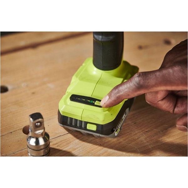 Гайковерт ударний акумуляторний Ryobi ONE+ HP RIW18C-0 18В 5133005898 1/2" 4 швидкості 1.2кг без АКБ таЗП 5133005898 фото