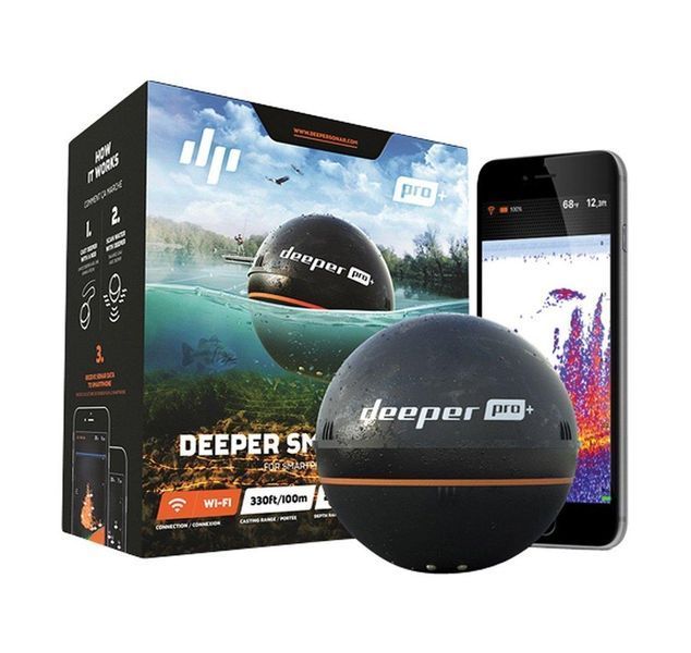 Ехолот Deeper PRO+WiFi+GPS ITGAM0632 фото