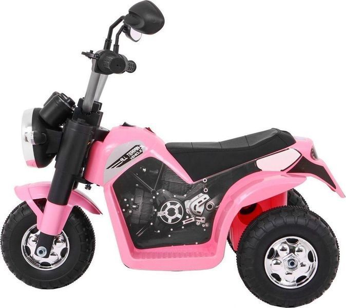 Дитячий акумуляторний мотоцикл RAMIZ MiniBike рожевий PA.JC916.ROZ фото