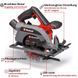 Акумуляторна ручна дискова пилка Einhell Professional TP-CS 18/165 Li BL - Solo 4331225 4331225 фото 6