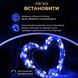Гірлянда роса на пульті 200 метрів на 2000 led світлодіодів крапля на зеленому дроті синя 2000L200MGBL Garlando 2000L200MGBL 2000L200MGBL фото 4