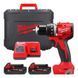 Дриль-шурупокрут акумуляторний безщітковий MILWAUKEE M18 BLDDRC-202С (60 Нм) (ЗП+2акк.Х2А&middot;год + кейс) 4933492833 фото 1