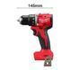 Дриль-шурупокрут акумуляторний безщітковий MILWAUKEE M18 BLDDRC-202С (60 Нм) (ЗП+2акк.Х2А&middot;год + кейс) 4933492833 фото 3