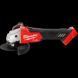 Шліфмашина кутова акумуляторна безщіткова MILWAUKEE, M18 FSAG125X-0, діаметр 125мм (каркас, антивібраційна бічна рукоятка, захис 4933478701 фото 1