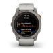 Спортивний годинник Garmin Fenix 7X Pro Sapphire Solar Titanium із сіро-жовтогарячим силіконовим ремінцем 010-02778-15 010-02778-15 фото 1