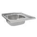 Кухонна мийка Brinex 6060-L 0,6 мм Satin (BRIN6060LSAT06) SD00054106 фото 3