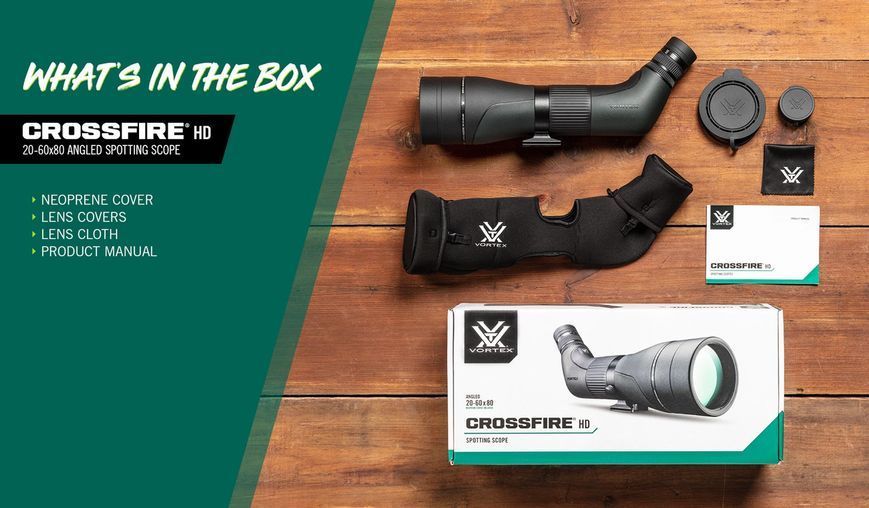 Підзорна труба Vortex Crossfire HD 20-60x80 AN (CF-80A) 930832 фото