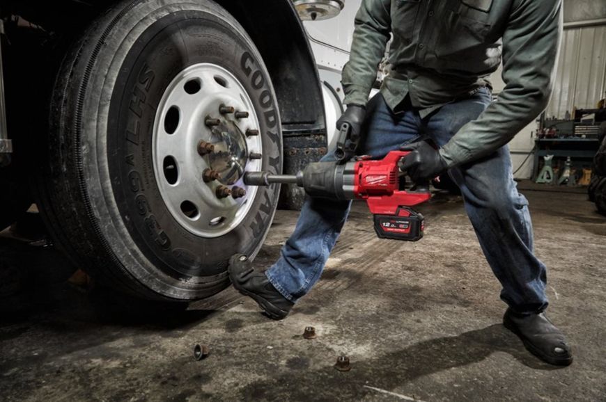 Гайковерт акумуляторний безщітковий 1'' MILWAUKEE, M18 ONEFHIWF1D-0C, 2711Нм, з кільцем (каркас, кейс) 4933471755 фото