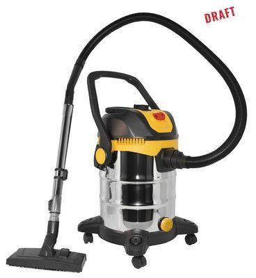 Пилосос професійний 2E PowerClean 30S 1200Вт 17кПа контейнер 30л розетка 220В/2000Вт вологе/сухе прибирання функція повітродувки 2E-VC3012SSD фото
