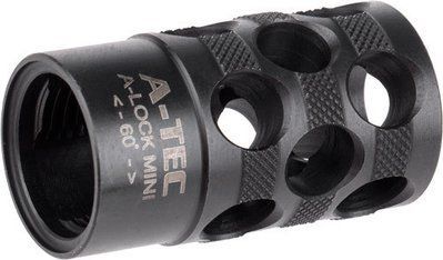 Дульне гальмо-компенсатор A-TEC Mini Muzzle Brake універсальний швидкознімний. Різь - A-Lock Mini 3674.02.50 фото