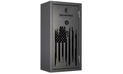 Сейф BROWNING BF23 148х75х51 темно-сірий, сір.мат.ручки, эл.замок BF23-HMRGRY-MB-E-B фото