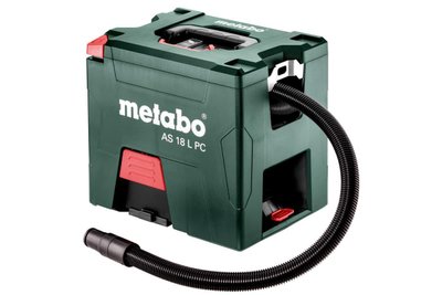 Аккумуляторный пылесос Metabo AS 18 L PC Каркас (Безкоштовна доставка) 602021850 фото