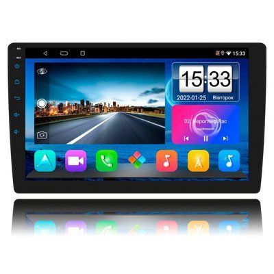 Автомагнітола SHUTTLE SDUA-1080 Black/Multicolor 58641 фото
