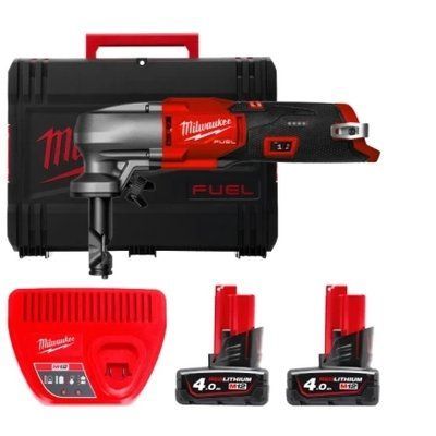 Ножиці для металу акумуляторні безщітковий MILWAUKEE M12 FNB16-402X (ЗП + 2акк.Х4А&middot;год + HDкейс) 4933479619 фото