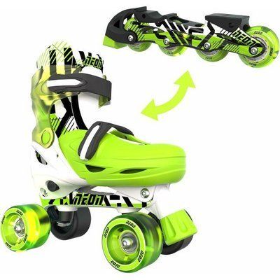 Роликові ковзани Neon Combo, розмір 30-33, зелений NC46G4 фото
