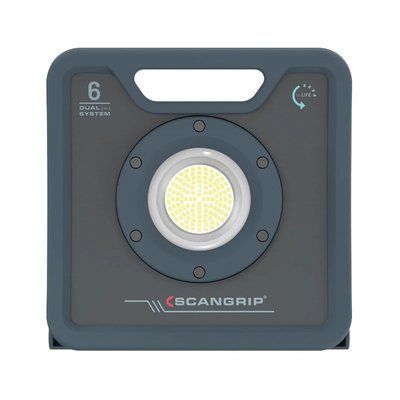 Прожектор переносний 6000 lumen NOVA 6 C+R for Life SCANGRIP (З мережевим кабелем і акумулятором) 03.6205 03.6205 фото