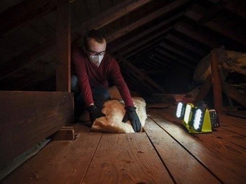 Прожектор гібридний панельний Ryobi ONE+ RLPH18-0 18В/220В Hybrid 3 LED панелі 3000лм 5133005397 5133005397 фото
