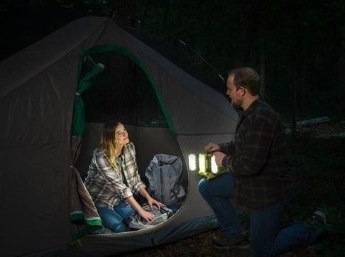 Прожектор гібридний панельний Ryobi ONE+ RLPH18-0 18В/220В Hybrid 3 LED панелі 3000лм 5133005397 5133005397 фото