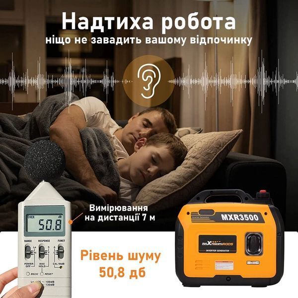 Генератор інверторний MaXpeedingRods MXR3500 mxr3500 фото