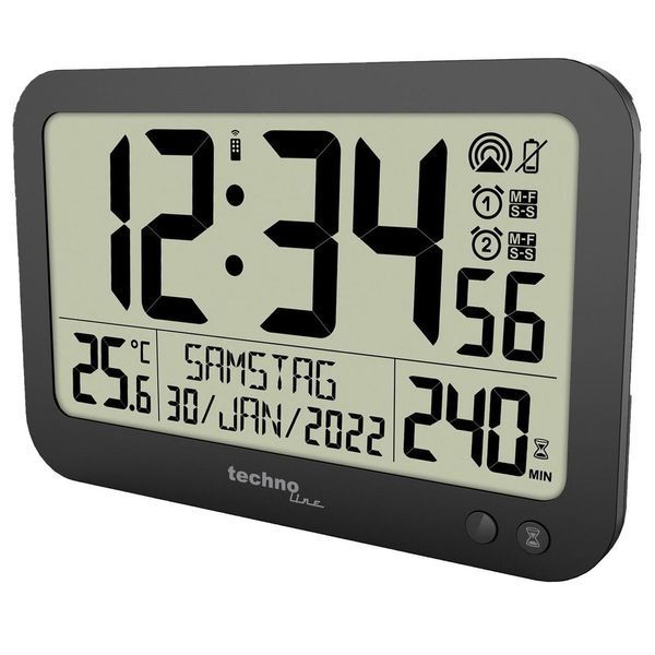 Годинник настінний Technoline WS8026 Black (WS8026) DAS302460 фото