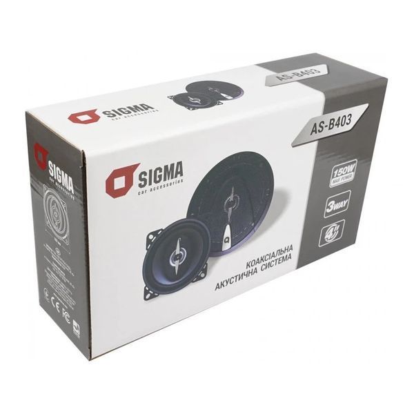 Акустична система Sigma AS-B403 4&rdquo; (2 динаміки) 15435 фото