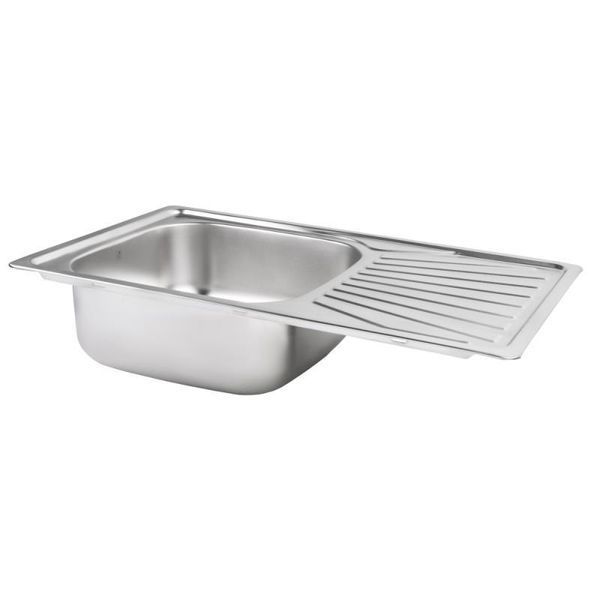 Кухонна мійка Brinex 7848 0,8 мм Micro Decor (BRIN7848MDEC08) SD00054098 фото