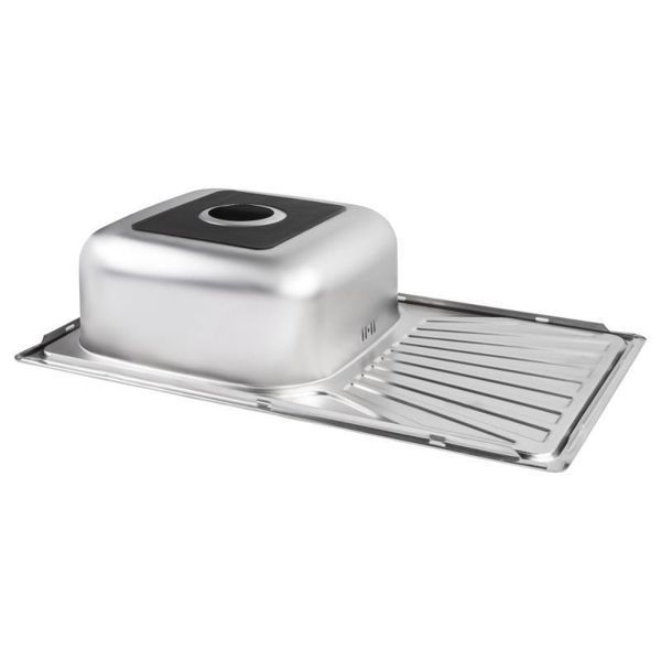Кухонна мійка Brinex 7848 0,8 мм Micro Decor (BRIN7848MDEC08) SD00054098 фото