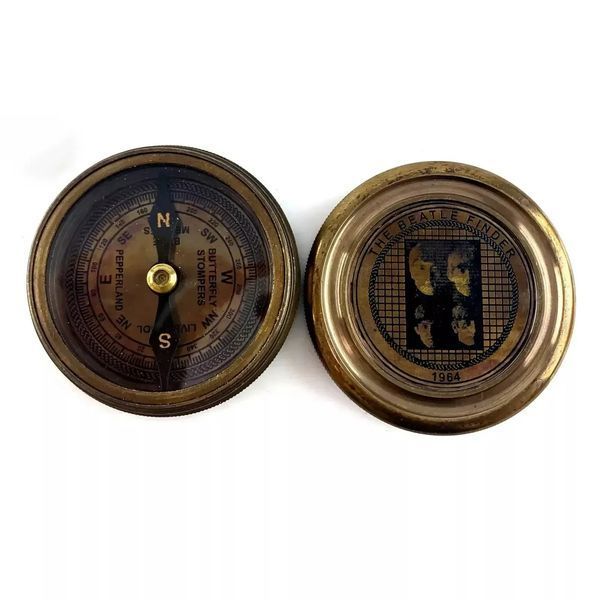 Компас бронзовий "Beatles" Brass Beatles Compass d-6,h-2 см (DN26575A) DN26575A фото