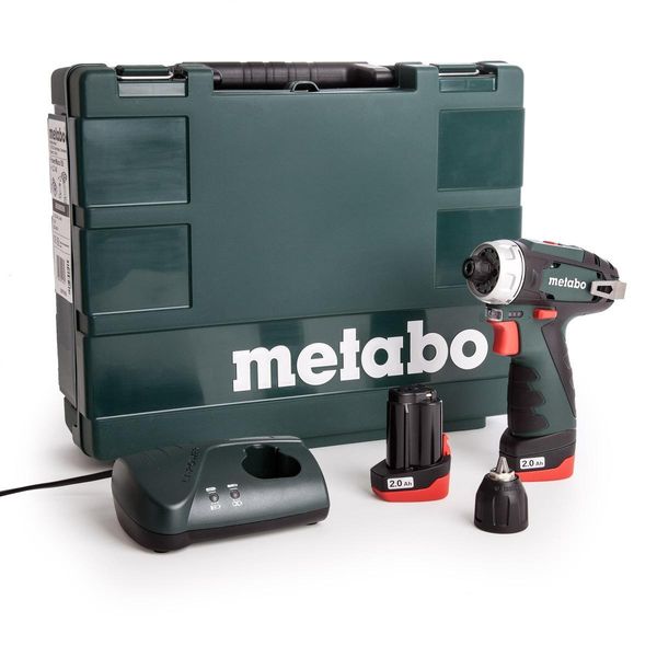 Аккумуляторный шуруповерт Metabo PowerMaxx BS Basic (Безкоштовна доставка) 600080500 фото