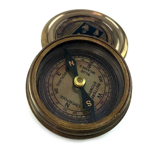 Компас бронзовий "Beatles" Brass Beatles Compass d-6,h-2 см (DN26575A) DN26575A фото