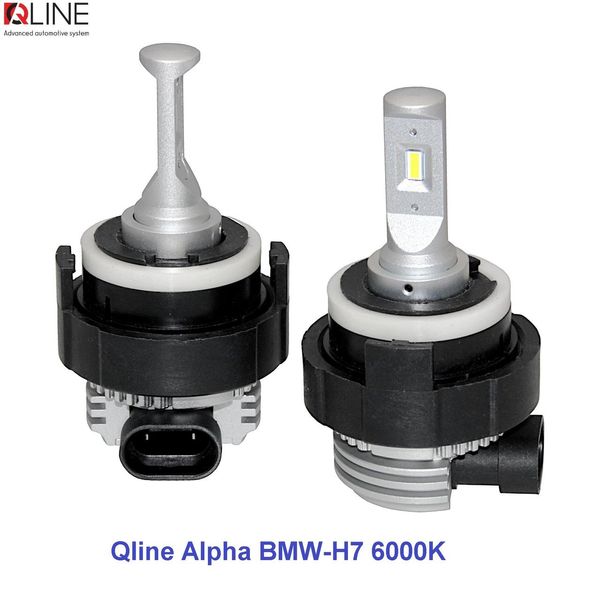Лампы светодиодные Qline Alpha BMW-H7 6000K (2шт) 34529-car фото
