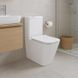 Унітаз-компакт Qtap Crow безобідковий з сідінням Soft-close QT05222170W SD00036221 фото 3