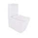 Унітаз-компакт Qtap Crow безобідковий з сідінням Soft-close QT05222170W SD00036221 фото 1