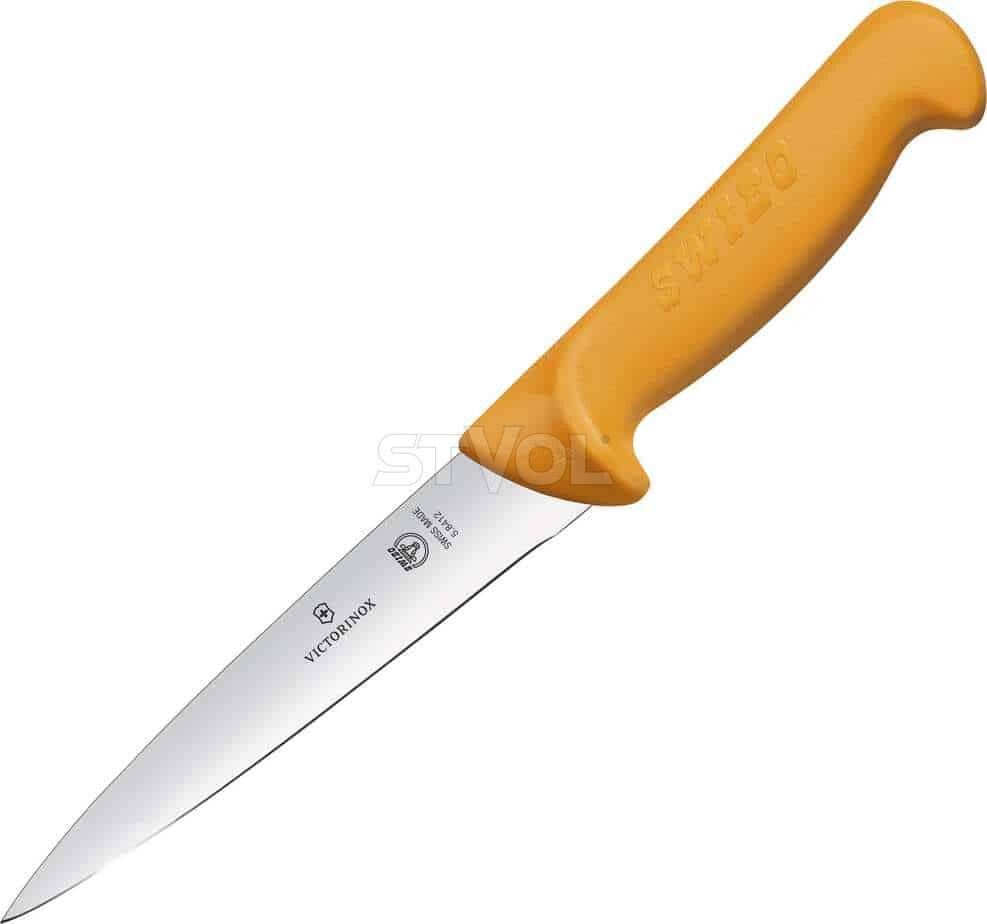 Ніж кухонний Victorinox Swibo, Sticking, жовтий, 13 см
