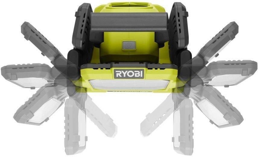 Прожектор гібридний панельний Ryobi ONE+ RLPH18-0 18В/220В Hybrid 3 LED панелі 3000лм 5133005397 5133005397 фото