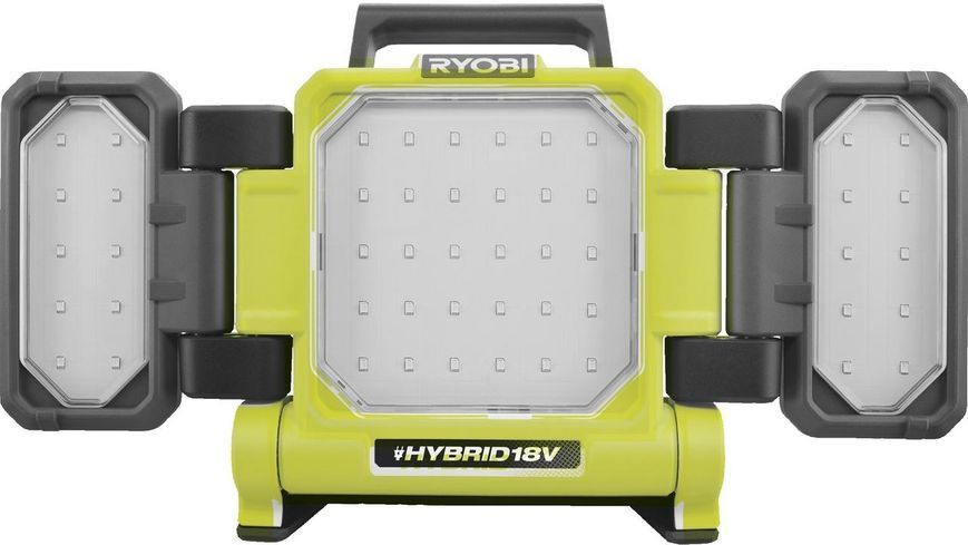 Прожектор гібридний панельний Ryobi ONE+ RLPH18-0 18В/220В Hybrid 3 LED панелі 3000лм 5133005397 5133005397 фото