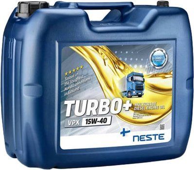 Моторна олива Neste Turbo+ VPX 15W-40 20 л (СТ-00039184) СТ-00039184 фото