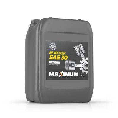 Олива моторна MAXIMUM М-10Г2К SAE 30 CС_ 10 л (СТ-00154133) СТ-00154133 фото