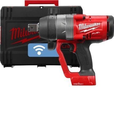 Гайковерт акумуляторний безщітковий MILWAUKEE 1" (2400 Н&middot;м) M18 ONEFHIWF1-0X, з кільцем (каркас) 4933459732 фото
