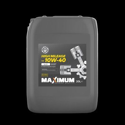 Моторна олива MaximuM HIGH MILEAGE 10W40 SL/CF 20 л (СТ-00159535) СТ-00159535 фото