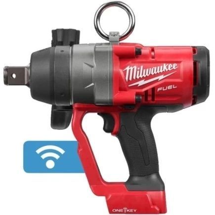 Гайковерт акумуляторний безщітковий MILWAUKEE 1" (2400 Н&middot;м) M18 ONEFHIWF1-0X, з кільцем (каркас) 4933459732 фото
