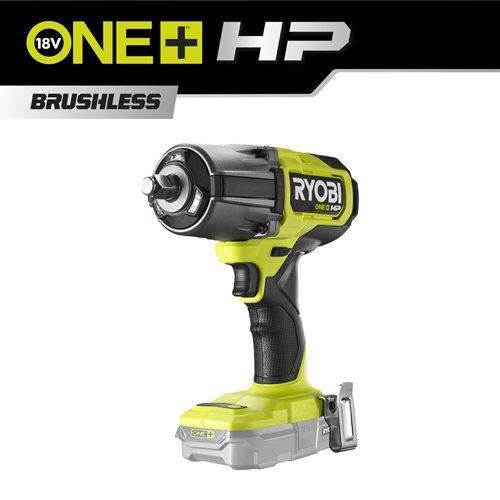 Гайковерт ударний Ryobi RIWH18X-0 ONE+ НР, безщітковий, 18В, 1600 Нм, 4 режими, шпиндель 1/2" (без АКБ та ЗУ) 5133005392 фото