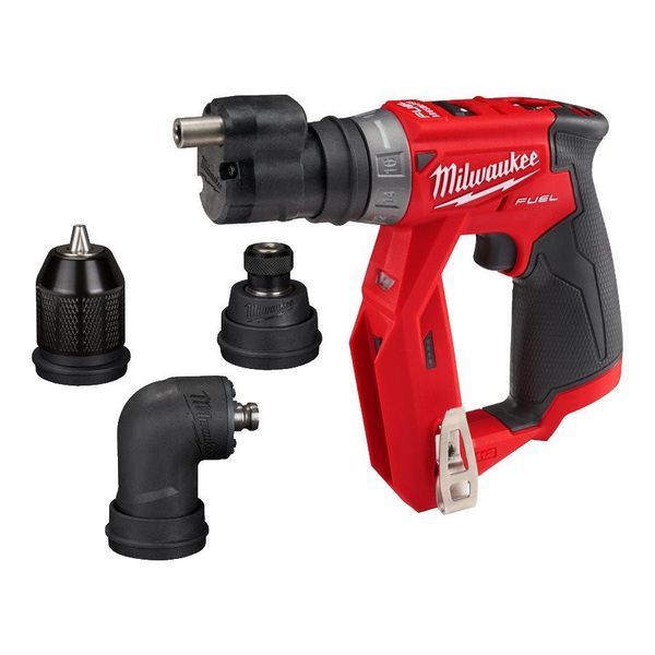 Дриль-шуруповерт акумуляторний безщітковий MILWAUKEE, M12 FDDXKIT-202X, 34Нм (зарядний пристрій С12 С, 2 акумулятор М12 В2 2Аг, 4933464979 фото