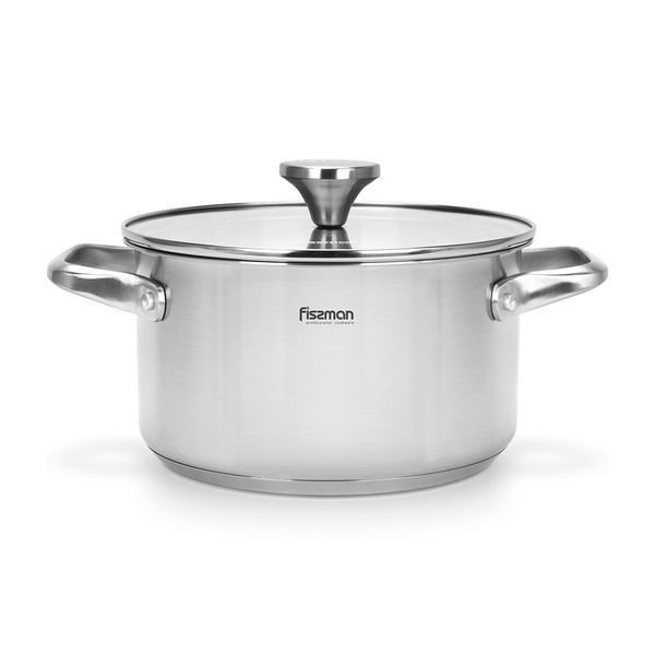 Каструля з неіржавкої сталі 3,1 л/20 см Master chef 15096 15096 фото