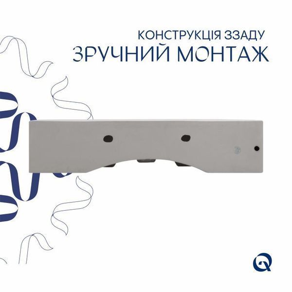 Раковина Qtap Nando LT 610х420х140 White QT12116146W SD00052917 фото