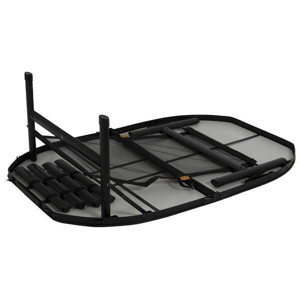 Стіл Bo-Camp Northgate Oval 120x80 cm Black/Grey (1404187) DAS302568 фото